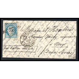 Lot A7740 - Ballon monté - N°37 - Oblitéré Qualité TB