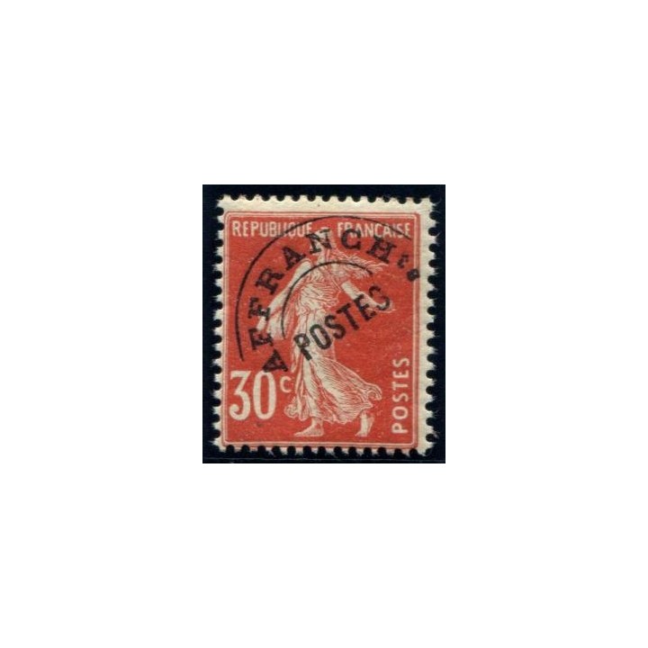 Préoblitéré N°58
