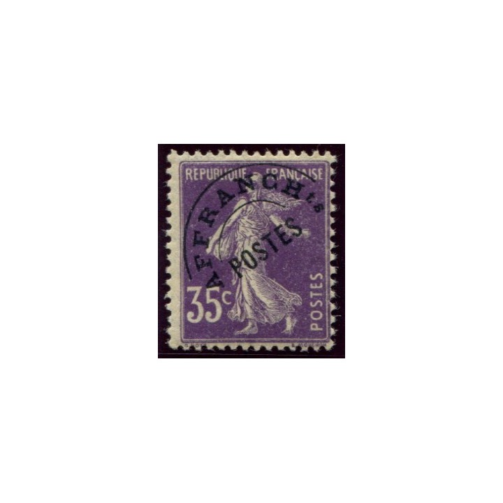 Préoblitéré N°62