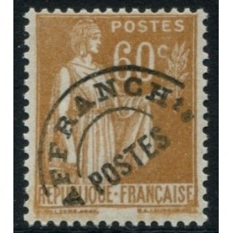 Préoblitéré N°72