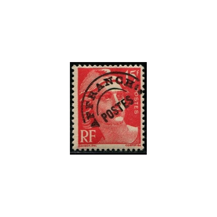 Préoblitéré N°104