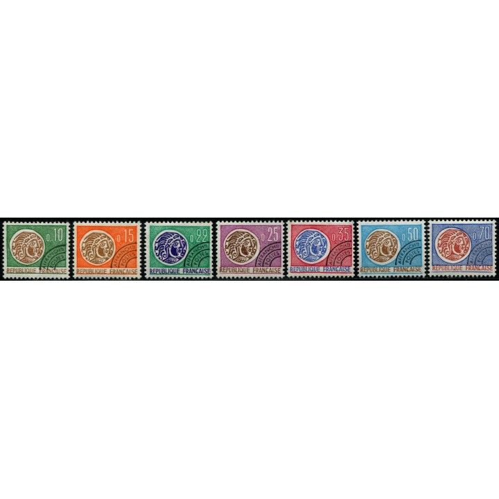 Préoblitéré N°123-129