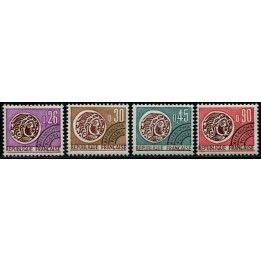 Préoblitéré N°130-133