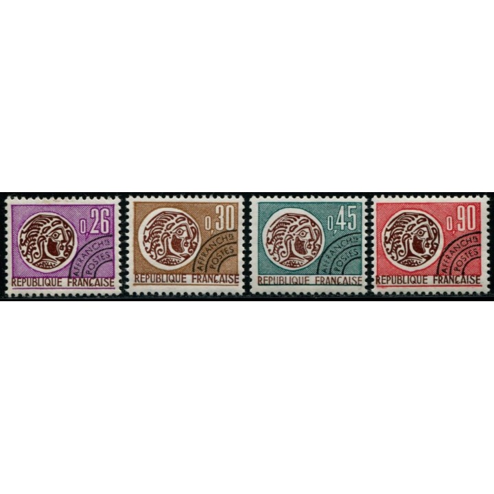 Préoblitéré N°130-133