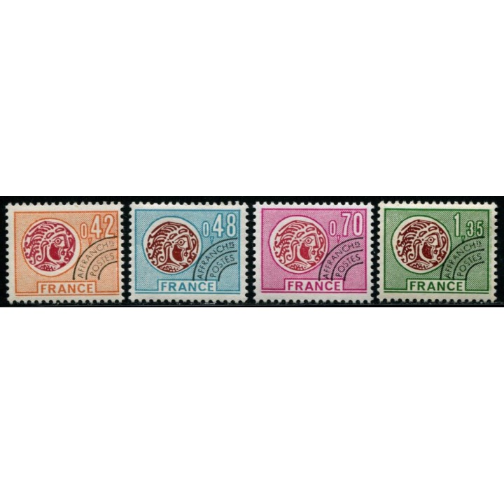 Préoblitéré N°134-137
