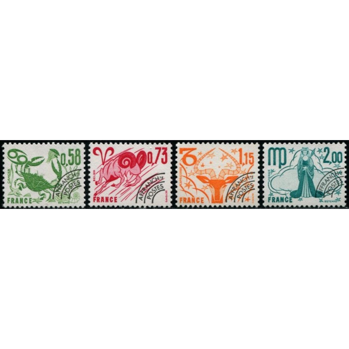 Préoblitéré N°150-153