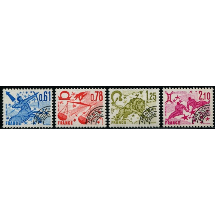 Préoblitéré N°154-157