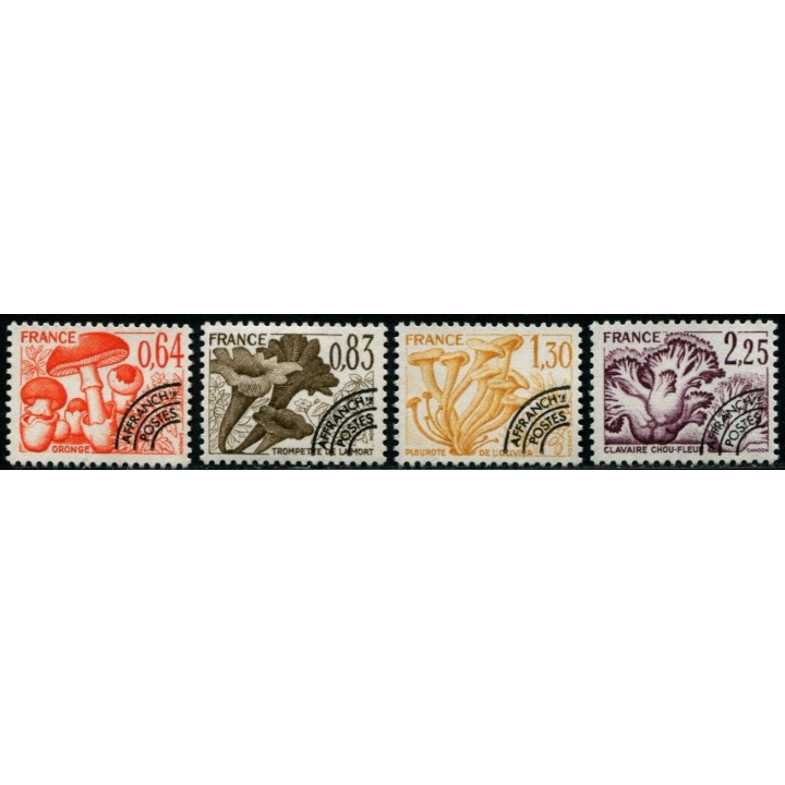 Préoblitéré N°158-161