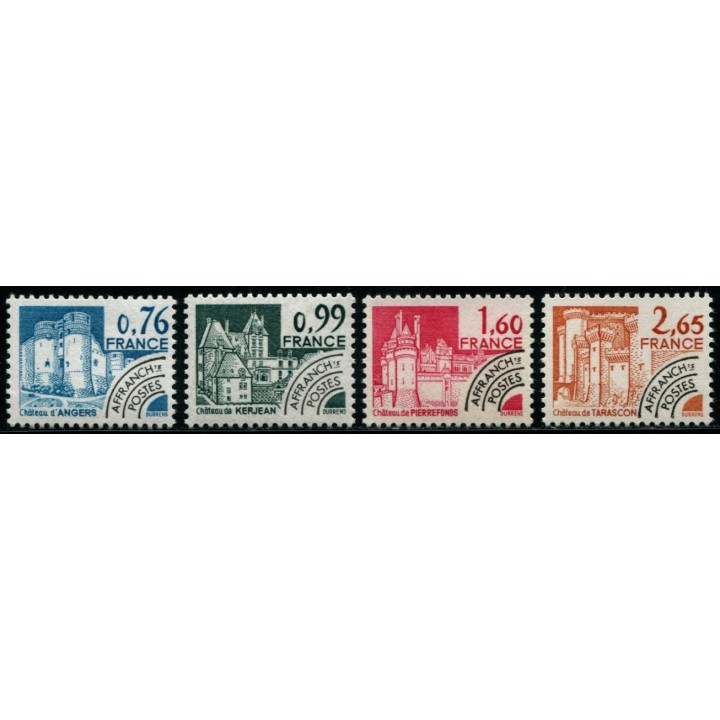 Préoblitéré N°166-169