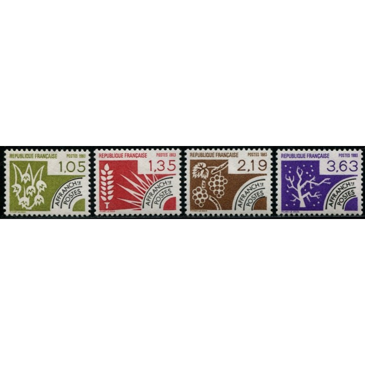 Préoblitéré N°178-181