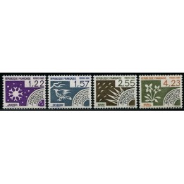 Préoblitéré N°186-189