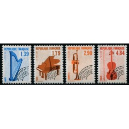 Préoblitéré N°202-205