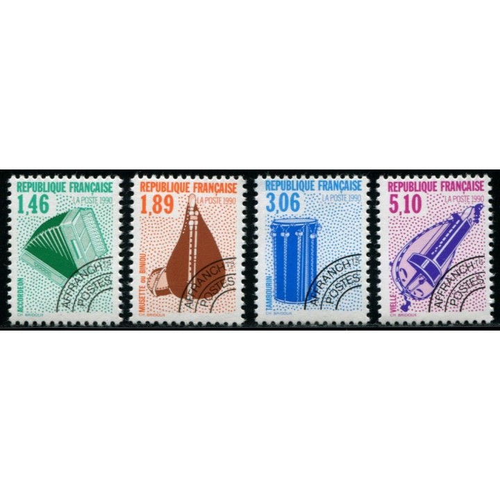 Préoblitéré N°206-209