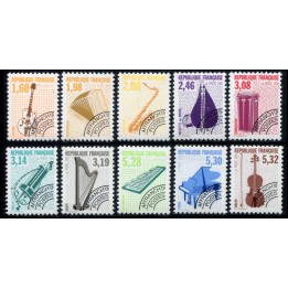 Préoblitéré N°213a-223