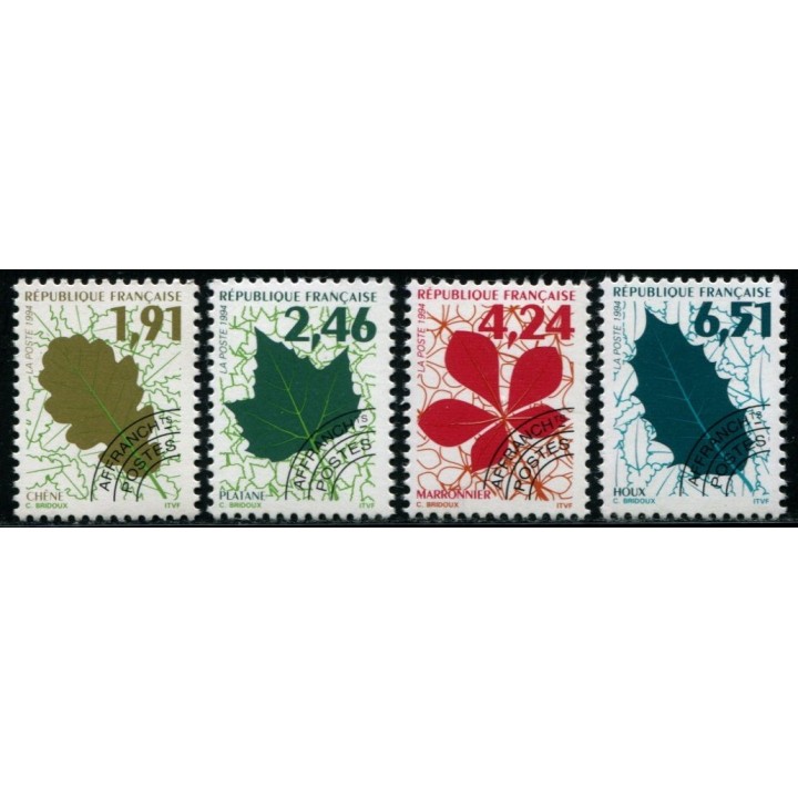 Préoblitéré N°232-235