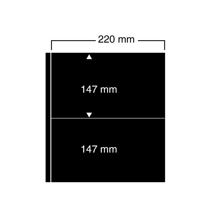 Feuilles "Compact A4" - 2 Blocs - Paquet de 5