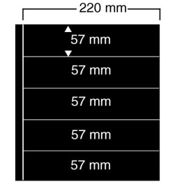 Feuilles "Compact A4" - 5 Bandes - Paquet de 5