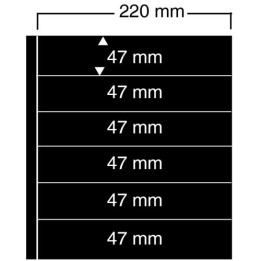Feuilles "Compact A4" - 6 Bandes - Paquet de 5