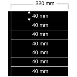 Feuilles "Compact A4" - 7 Bandes - Paquet de 5
