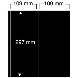 Feuilles "Compact A4" - 2 Bandes verticales - Paquet de 5