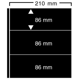 Feuilles "Compact A4" - ClipFix - 3 Blocs - Paquet de 5
