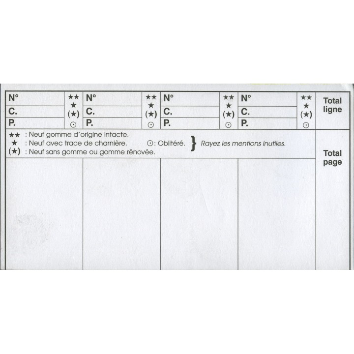 RECHARGE CARNET A CHOIX (x100)