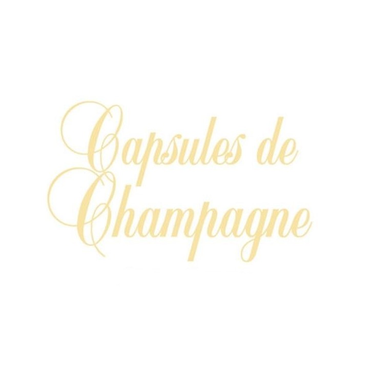 Signette Capsule de Champagne - Version Or