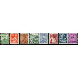 Lot 6456a - N°392a/402a