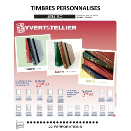 Jeux SC Timbres Personnalisés