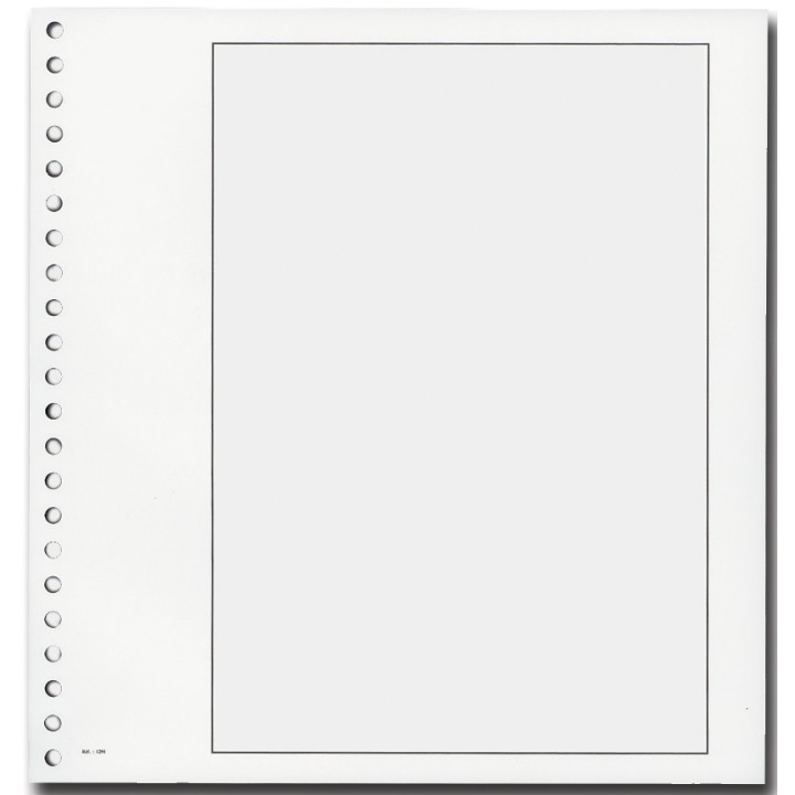 Pages vierges "SUPRA" : blanc avec cadre (x50)