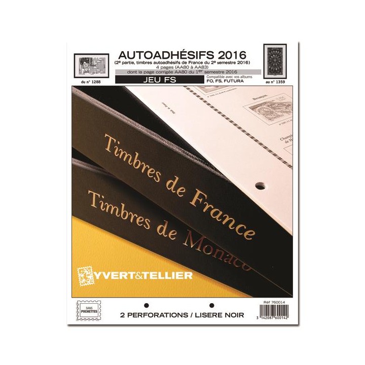 Jeux FS Autoadhésifs France