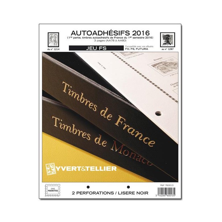Jeux FS Autoadhésifs France