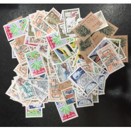 Lot de faciale 100 timbres à 1,50 Francs pour Affranchissement