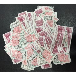 Lot de faciale 100 timbres à 3.10 Francs