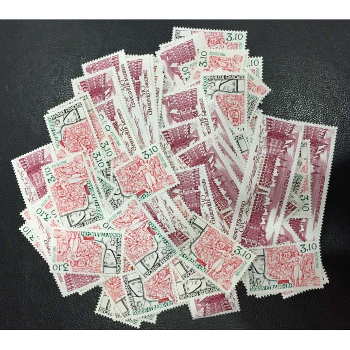 Lot de faciale 100 timbres à 3.10 Francs