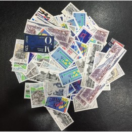 Lot de faciale 100 timbres de 3,70 Francs
