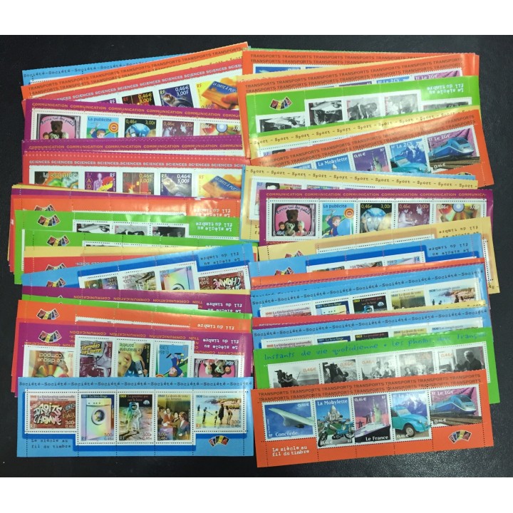Lot de faciale 100 timbres de 2,30€ (230€) en Blocs