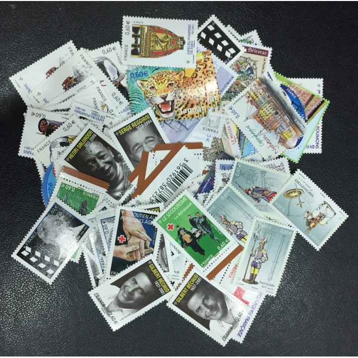 Lot de faciale 100 timbres de 0.60€ (50€)