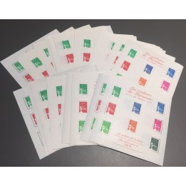 Lot de faciale 32 blocs de 5€ (160€)