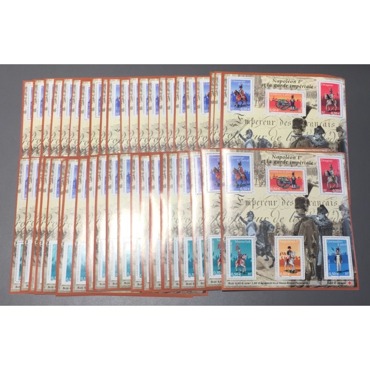 Lot de faciale 40 blocs de 3,00€ (120€)
