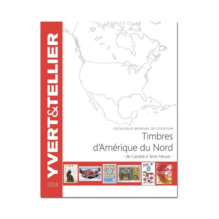 Timbres d'Amérique DU NORD - 2016 - De C à Terre Neuve