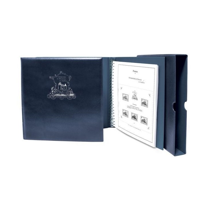 Album SUPRA Patrimoine de France : Etui + Reliure