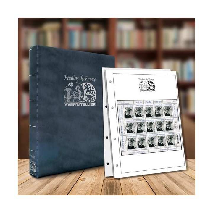 Album INITIA "Feuillets de France" : Etui + Reliure