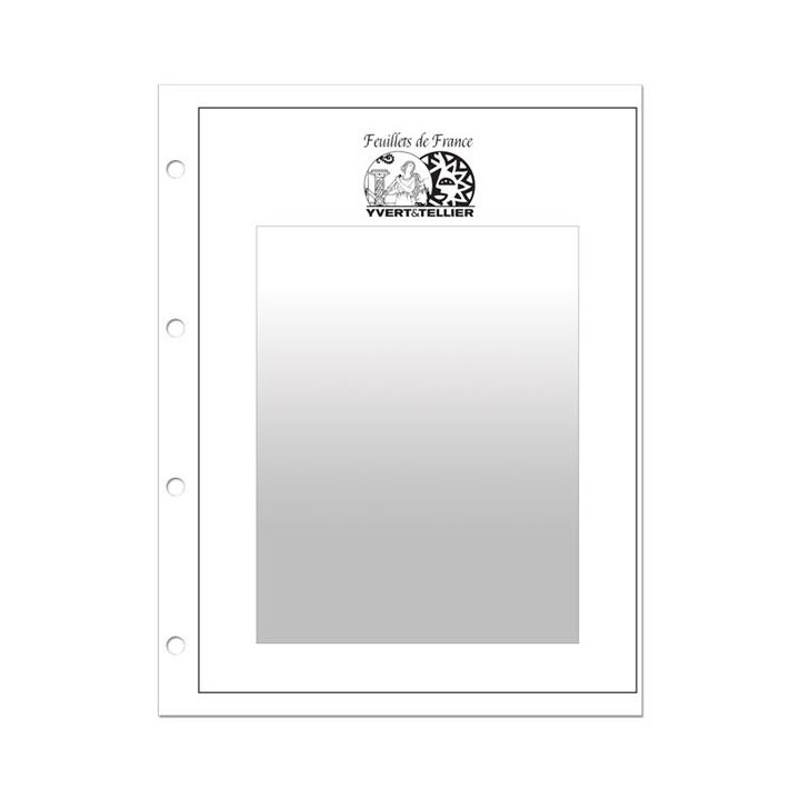 Recharges INITIA : Feuillets de France - Vertical