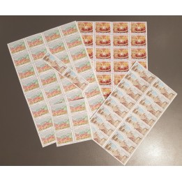 Lot de faciale 100 timbres de 0.61€ (61€)