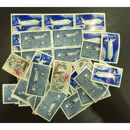 Lot de faciale 50 timbres à 15 Francs