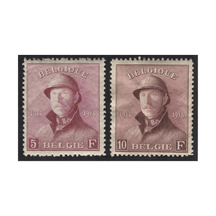 Lot H509 - Belgique - N°177/78