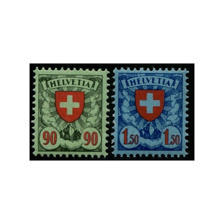 Lot 6713 - Suisse - N°208&210