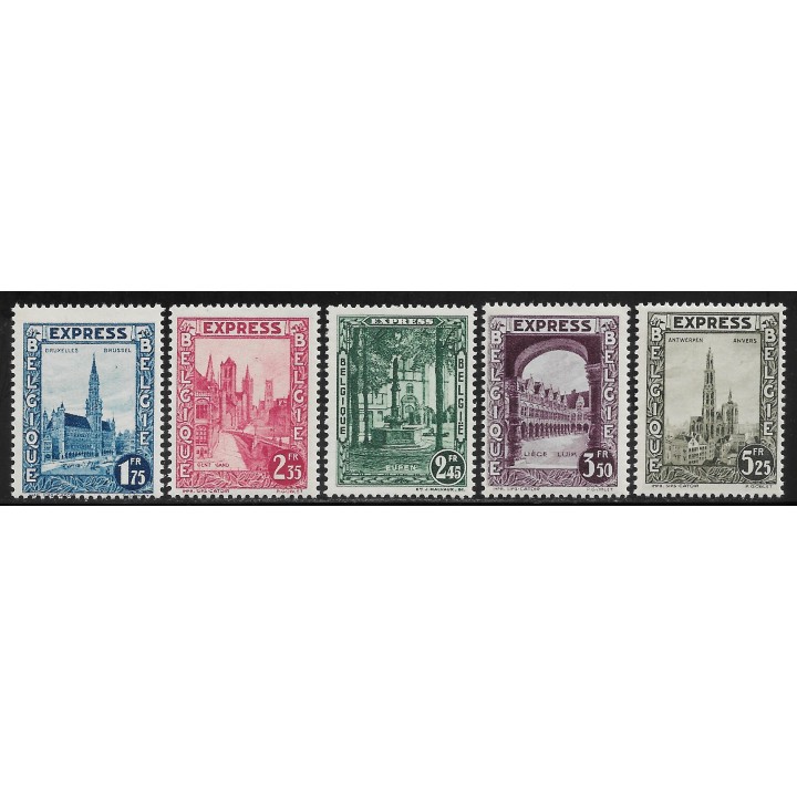 Lot W421 - Belgique - N°L1/5
