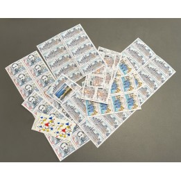 Lot de faciale 100 timbres de 0,68€ (68€)